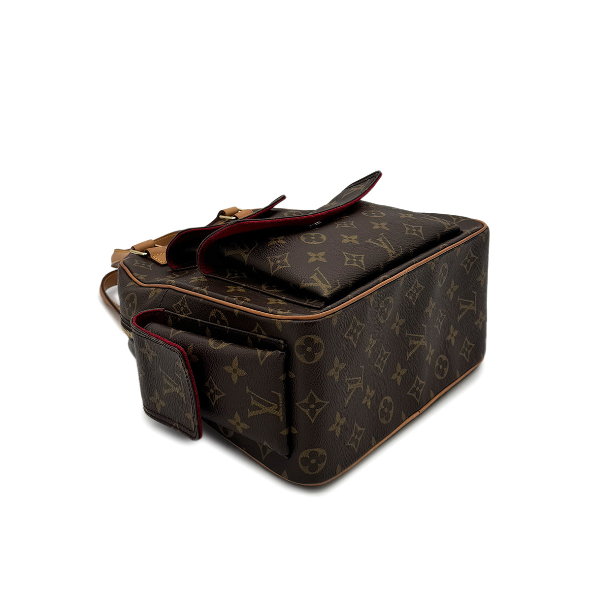 LOUIS VUITTON MONOGRAM EXCENTRI CITE HAND BAG BROWN M51161 90299065
