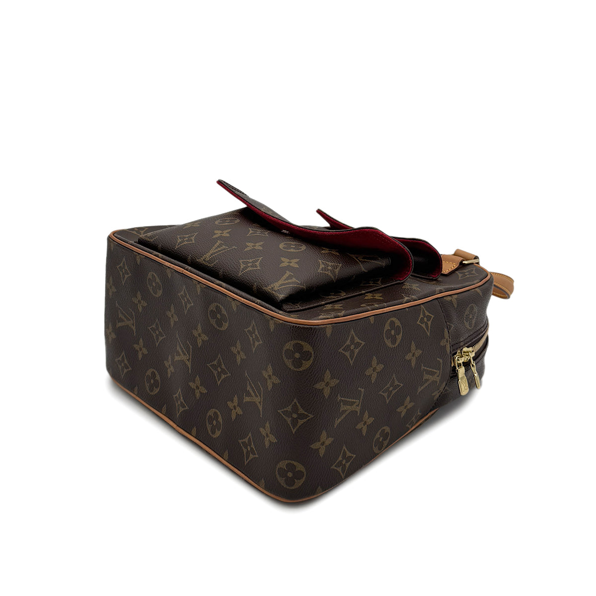 LOUIS VUITTON MONOGRAM EXCENTRI CITE HAND BAG BROWN M51161 90299065