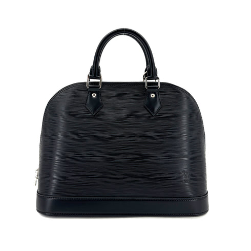 LOUIS VUITTON EPI ALMA PM HAND BAG NOIR LEATHER M40302 90299066 - PURPOSE