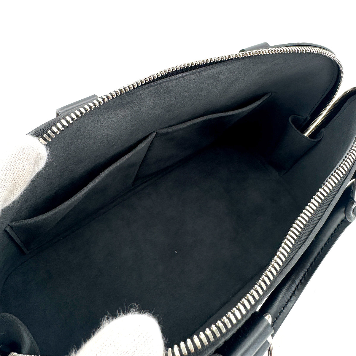 LOUIS VUITTON EPI ALMA PM HAND BAG NOIR LEATHER M40302 90299066