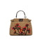 FENDI MICRO PEEKABOO HAND SHOULDER BAG LEATHER BEIGE 8M0355 90299072 - PURPOSE
