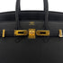 HERMES BIRKIN 25 VERSO BLACK TOUNDRA TOGO HAND BAG W GHW 90299073 - PURPOSE