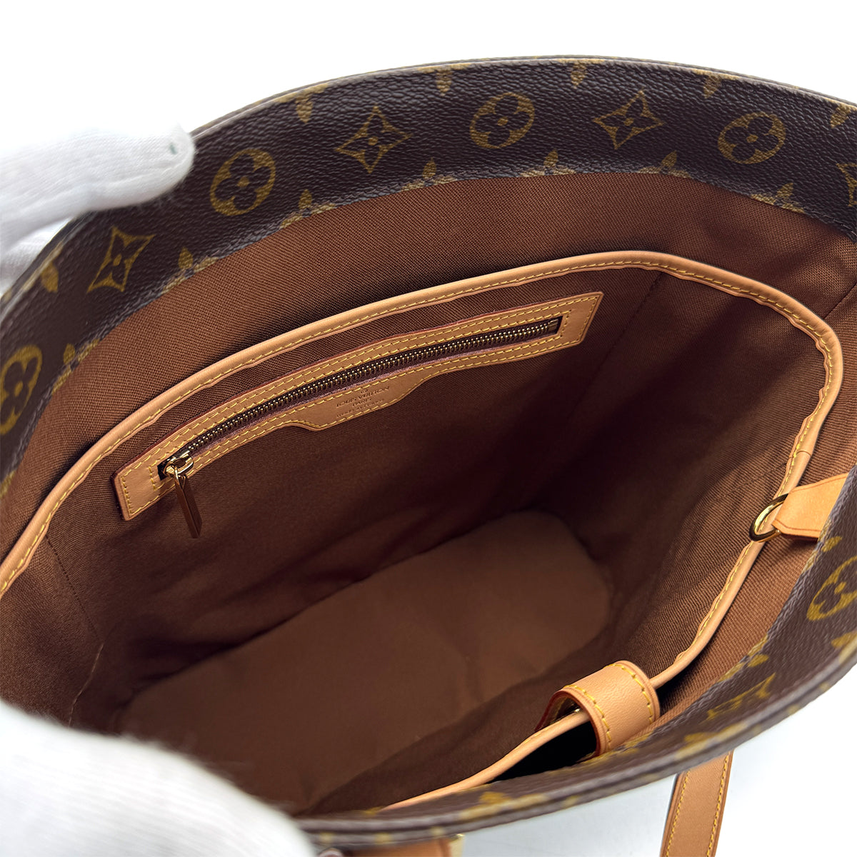 LOUIS VUITTON MONOGRAM VAVIN GM TOTE BAG BROWN M51170 90299075