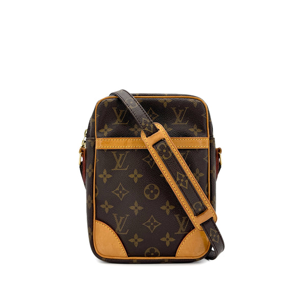 LOUIS VUITTON MONOGRAM DANUBE SHOULDER BAG BROWN M45266 90299076 - PURPOSE