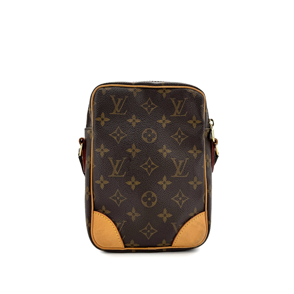 LOUIS VUITTON MONOGRAM DANUBE SHOULDER BAG BROWN M45266 90299076