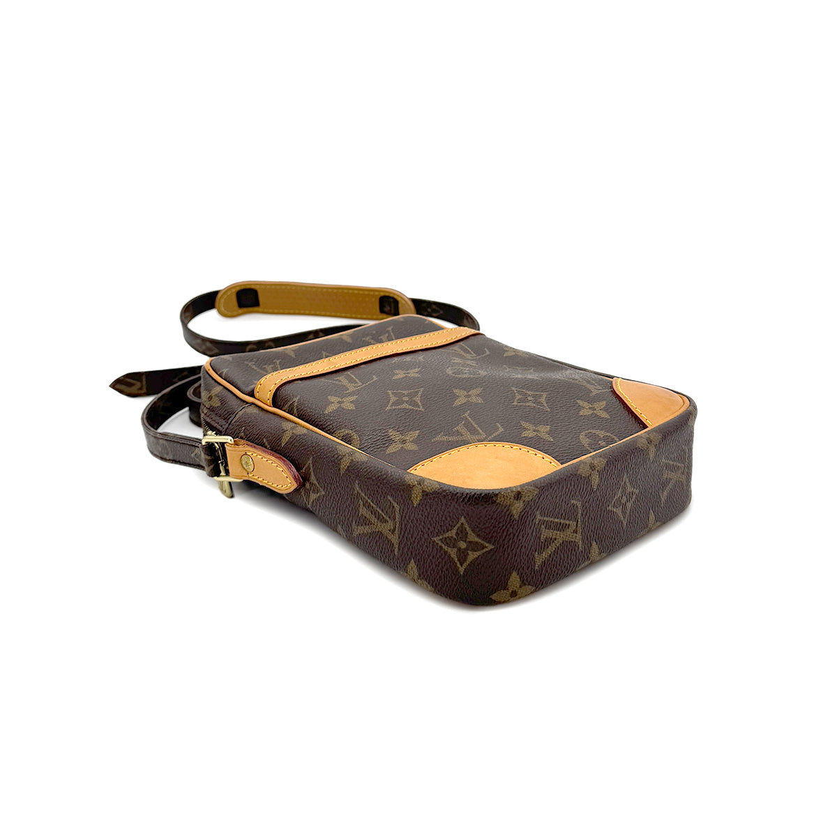 LOUIS VUITTON MONOGRAM DANUBE SHOULDER BAG BROWN M45266 90299076
