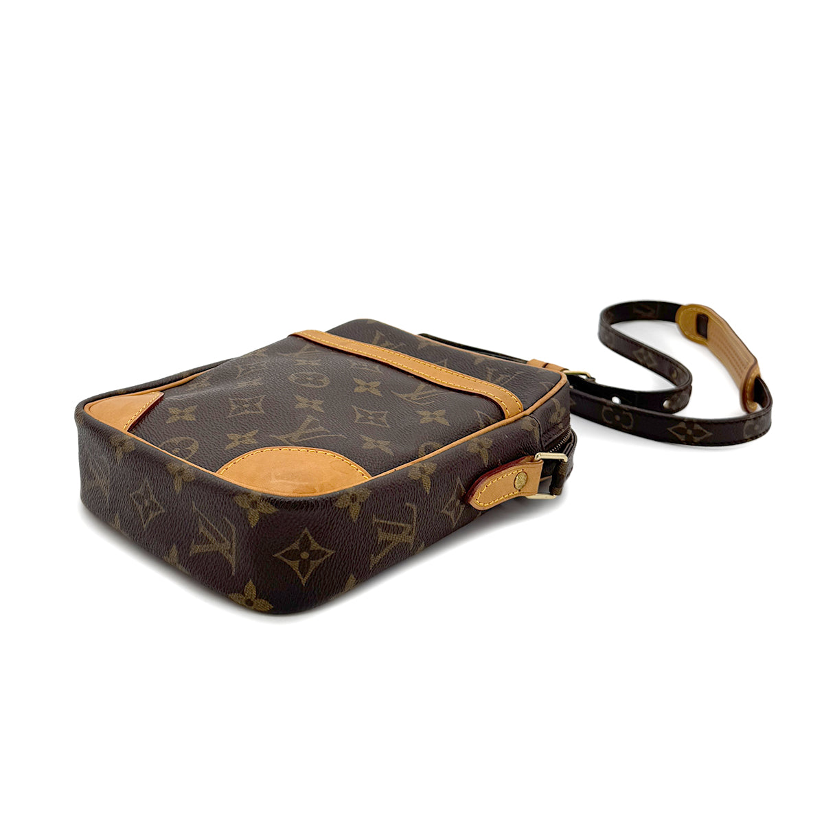 LOUIS VUITTON MONOGRAM DANUBE SHOULDER BAG BROWN M45266 90299076
