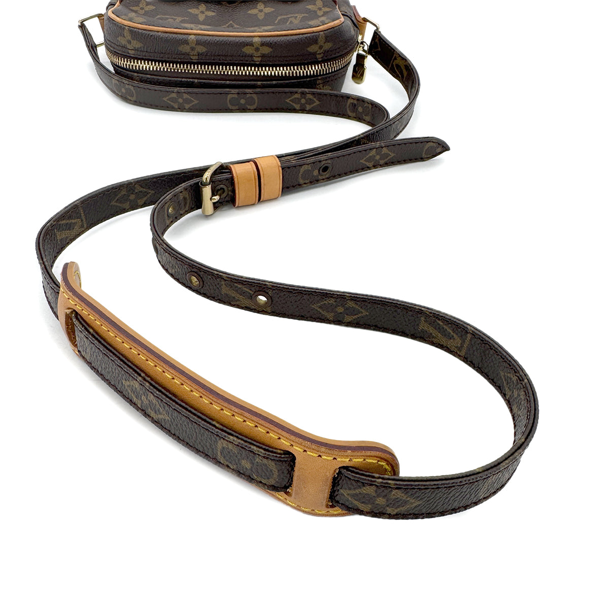 LOUIS VUITTON MONOGRAM DANUBE SHOULDER BAG BROWN M45266 90299076