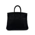 HERMES BIRKIN 25 BLACK TOGO HAND BAG □N SHW 90299077