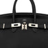 HERMES BIRKIN 25 BLACK TOGO HAND BAG □N SHW 90299077