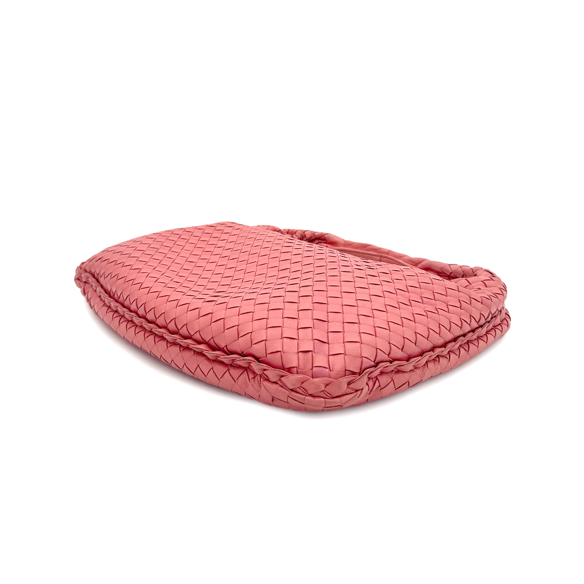 BOTTEGA VENETA INTRECCIATO SHOULDER BAG PINK LEATHER 115653 90299078