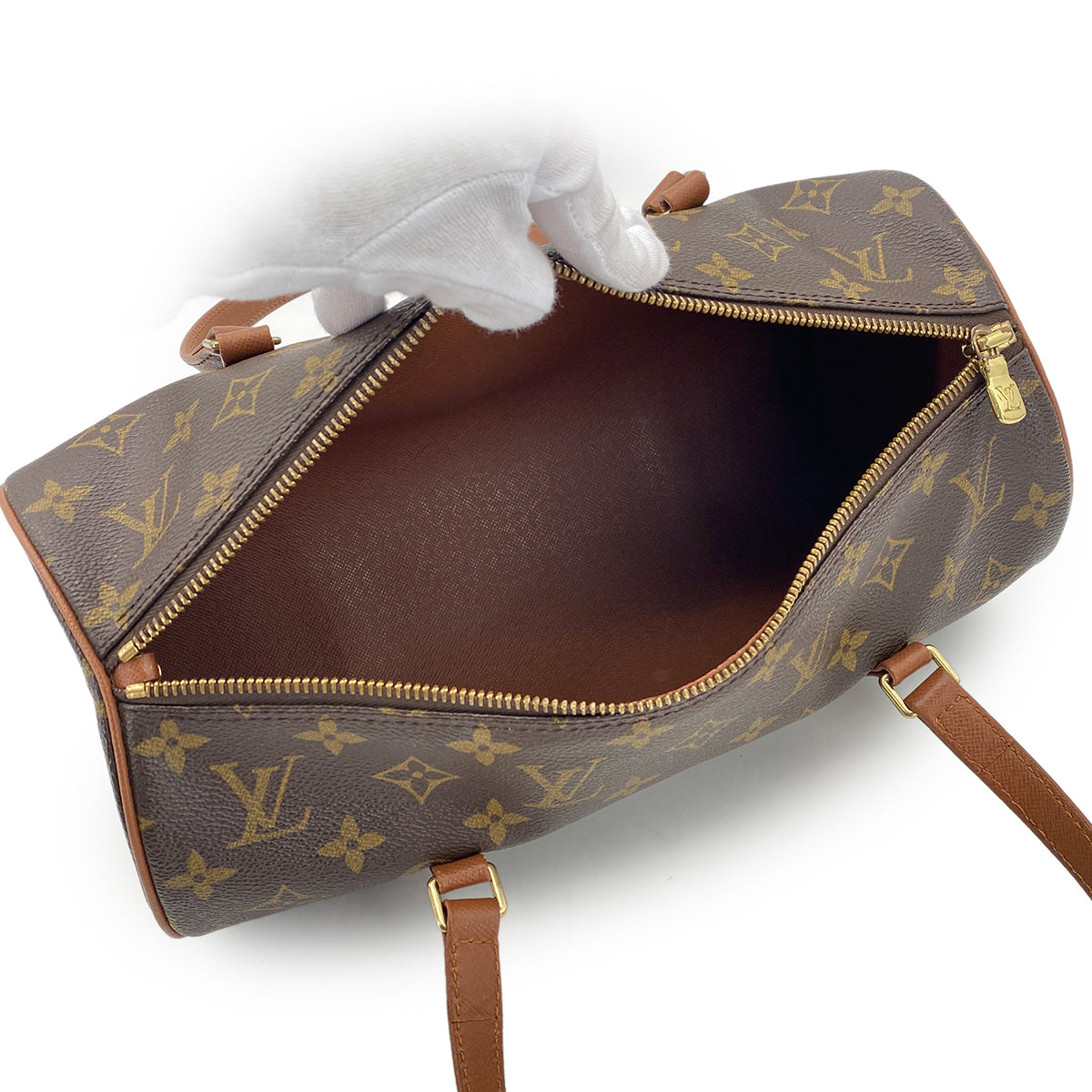 LOUIS VUITTON MONOGRAM PAPILLON 30 HAND BAG BROWN M51365 90299080