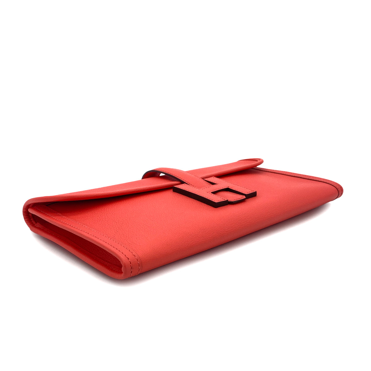 HERMES JIGE ELAN 29 ROSE TEXESE EVERCOLOR CLUTCH BAG Y 90299081