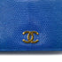 CHANEL VINTAGE FULL FLAP CHAIN SHOULDER BAG BLUE LIZARD 90299083 - PURPOSE