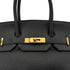 HERMES BIRKIN 35 BLACK FJORD HAND BAG □D GHW 90299084 - PURPOSE