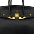 HERMES BIRKIN 35 BLACK FJORD HAND BAG □D GHW 90299084 - PURPOSE