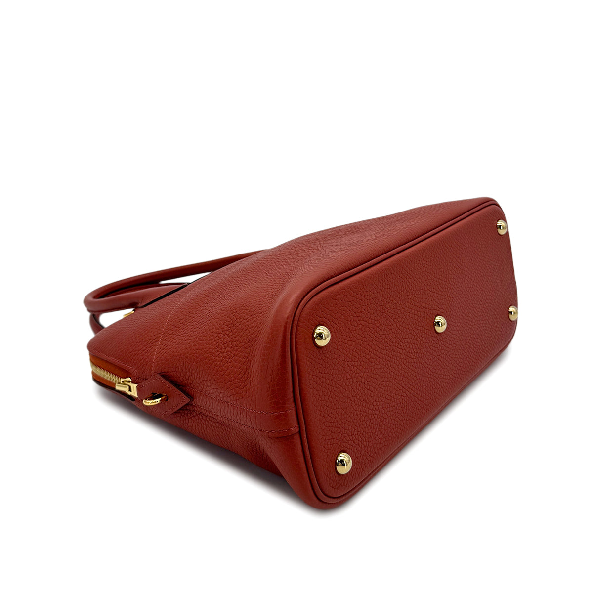 HERMES BOLIDE 31 ROUGE DUCHESSE TAURILLON CLEMENCE HAND SHOULDER BAG D 90299085