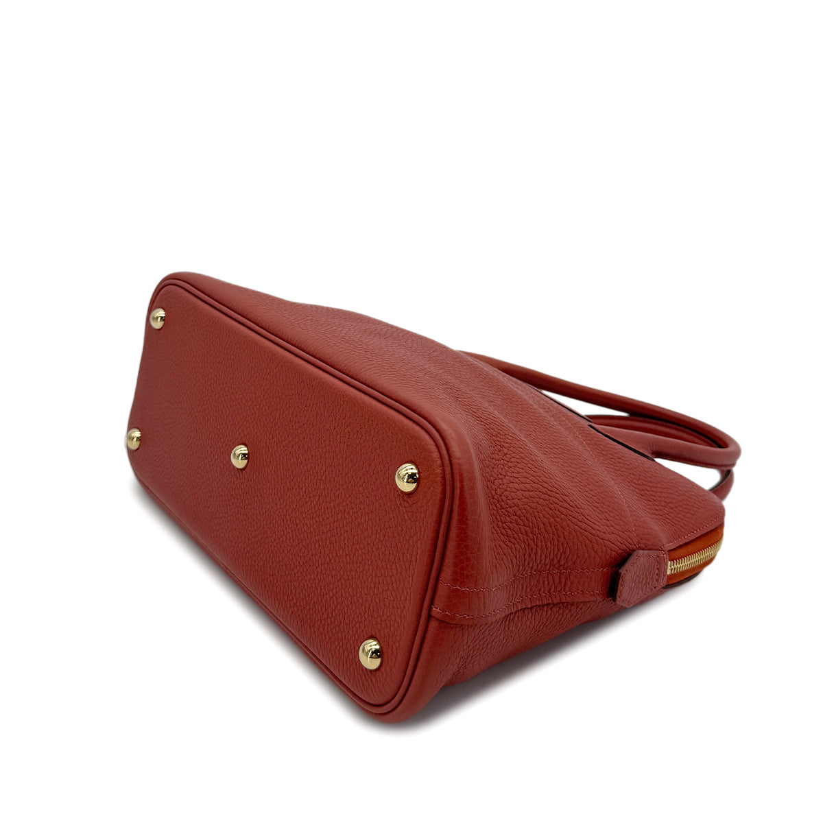 HERMES BOLIDE 31 ROUGE DUCHESSE TAURILLON CLEMENCE HAND SHOULDER BAG D 90299085
