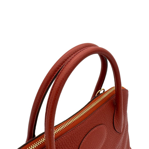 HERMES BOLIDE 31 ROUGE DUCHESSE TAURILLON CLEMENCE HAND SHOULDER BAG D 90299085 - PURPOSE