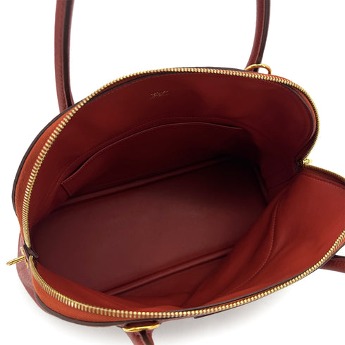 HERMES BOLIDE 31 ROUGE DUCHESSE TAURILLON CLEMENCE HAND SHOULDER BAG D 90299085 - PURPOSE