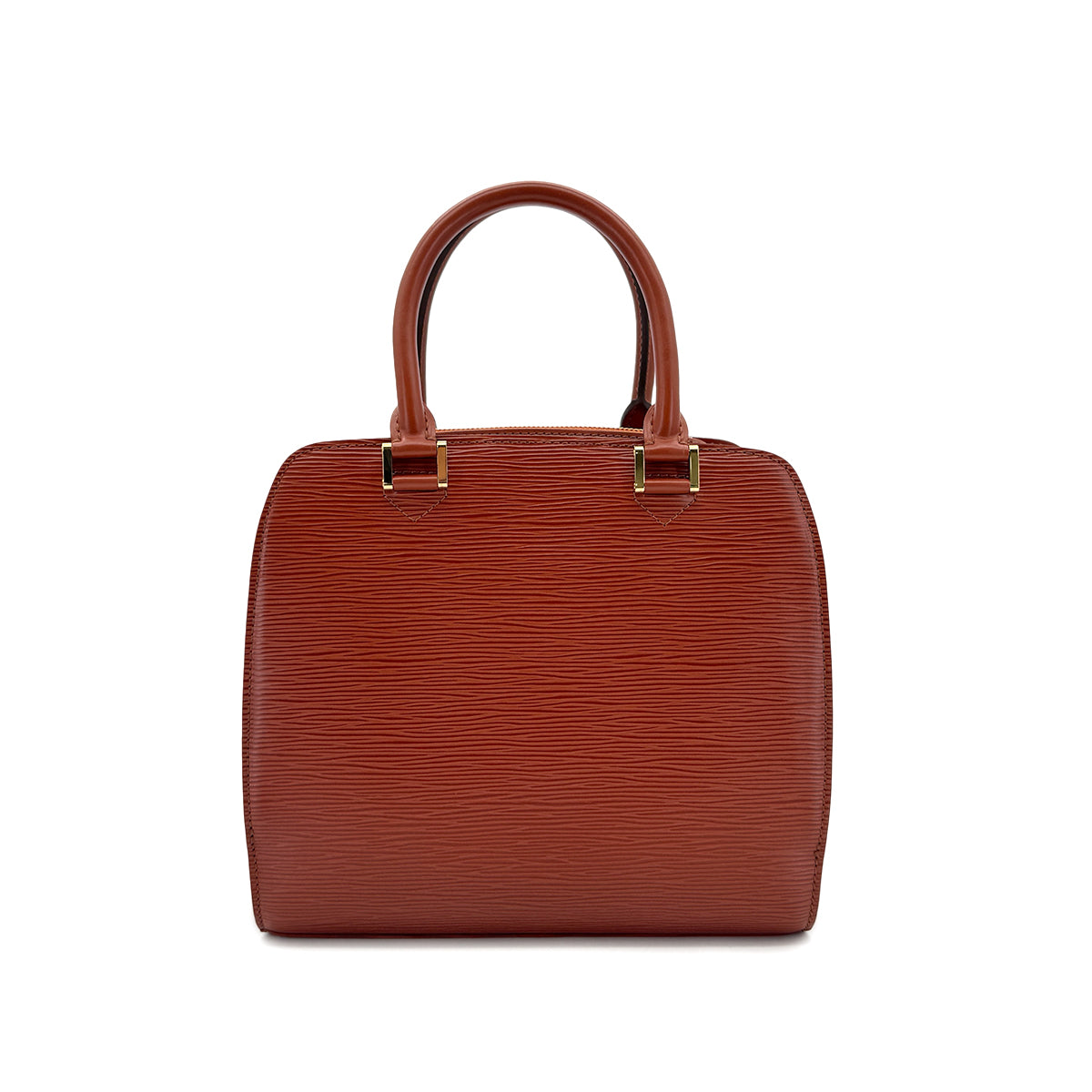 LOUIS VUITTON EPI PONT NEUF HAND BAG KENYA BRWON LEATHER M52053 90299087