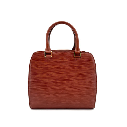 LOUIS VUITTON EPI PONT NEUF HAND BAG KENYA BRWON LEATHER M52053 90299087 - PURPOSE