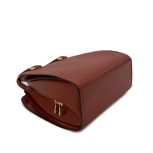 LOUIS VUITTON EPI PONT NEUF HAND BAG KENYA BRWON LEATHER M52053 90299087 - PURPOSE