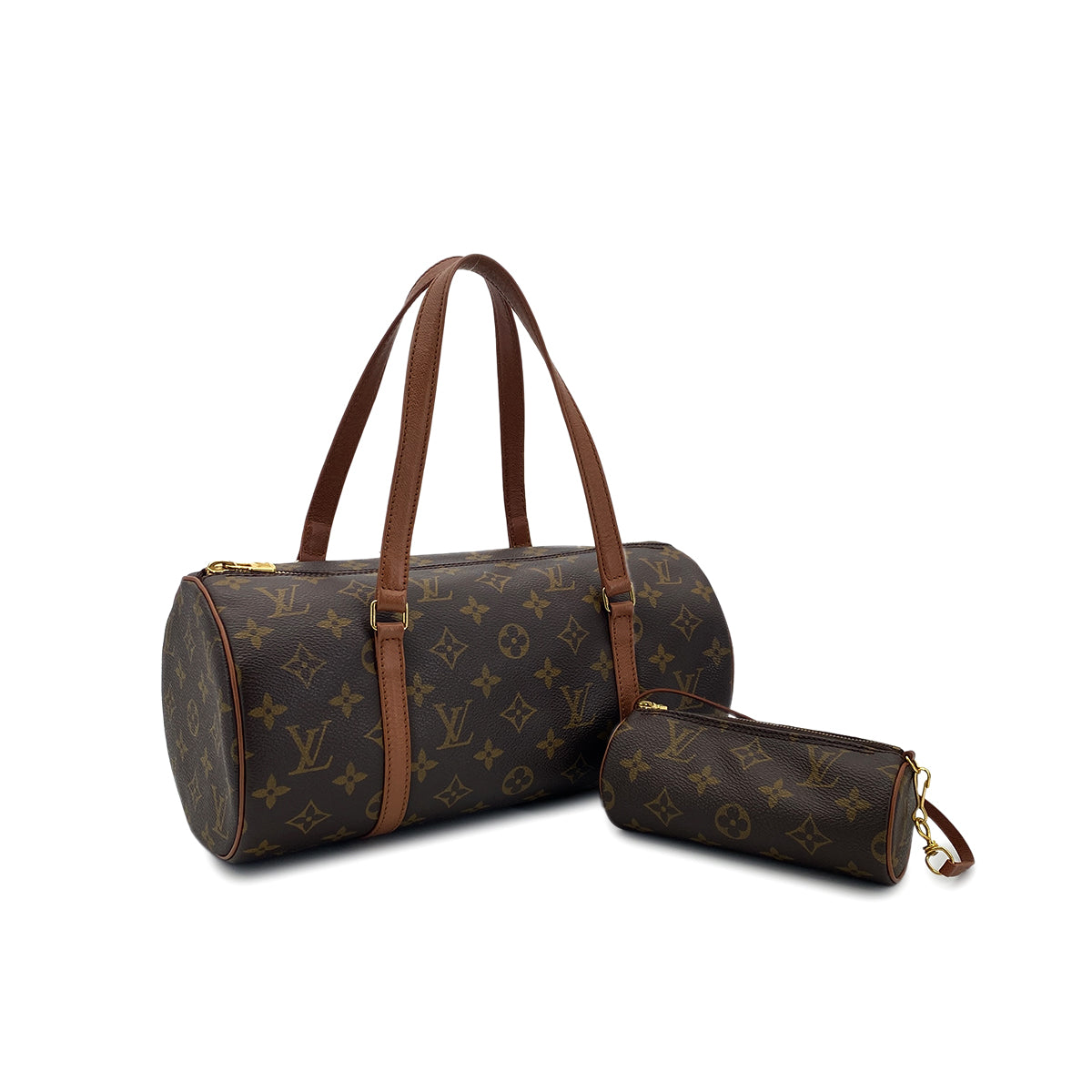 LOUIS VUITTON MONOGRAM PAPILLON 30 HAND BAG BROWN M51365 90299089