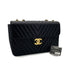CHANEL VINTAGE MAXI CHEVRON CHAIN SHOULDER BAG BLACK CAVIAR SKIN 90299091 - PURPOSE