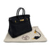 HERMES BIRKIN 25 BLACK TOGO HAND BAG □M GHW 90299092 - PURPOSE