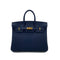 HERMES BIRKIN 25 BLUE ABYSSE TOGO HAND BAG K GHW 90299093 - PURPOSE