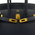HERMES BIRKIN 25 BLUE ABYSSE TOGO HAND BAG K GHW 90299093 - PURPOSE