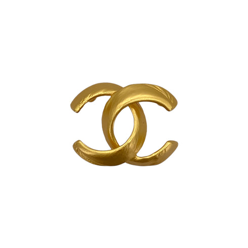 CHANEL VINTAGE COCOMARK BROOCH GOLD ACCESSORY 00T 90299100