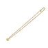 CHRISTIAN DIOR NECKLACE LOGO GOLD ACCESSORY 90299101 - PURPOSE