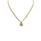 CHRISTIAN DIOR NECKLACE LOGO GOLD ACCESSORY 90299117 - PURPOSE