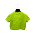 CHANEL VINTAGE COCOMARK HALF SLEEVE SHORT TOPS GREEN NYLON 38 97P RTW 90299119
