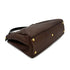 FENDI PEEKABOO REGULAR HAND SHOULDER BAG LEATHER BROWN 8BN226 90299152 - PURPOSE