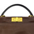 FENDI PEEKABOO REGULAR HAND SHOULDER BAG LEATHER BROWN 8BN226 90299152 - PURPOSE
