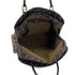 FENDI ZUCCA TOTE SHOULDER BAG BROWN BLACK CANVAS LEATHER 90299167 - PURPOSE