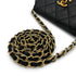 CHANEL VINTAGE MATELASSE CHAIN SHOULDER BAG BLACK LAMB SKIN 90299168 - PURPOSE