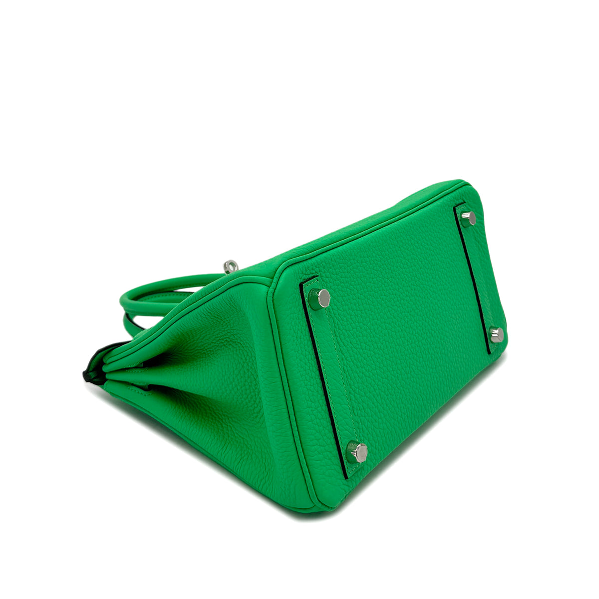 HERMES BIRKIN 25 VERT COMICS TOGO HAND BAG B SHW 90299173