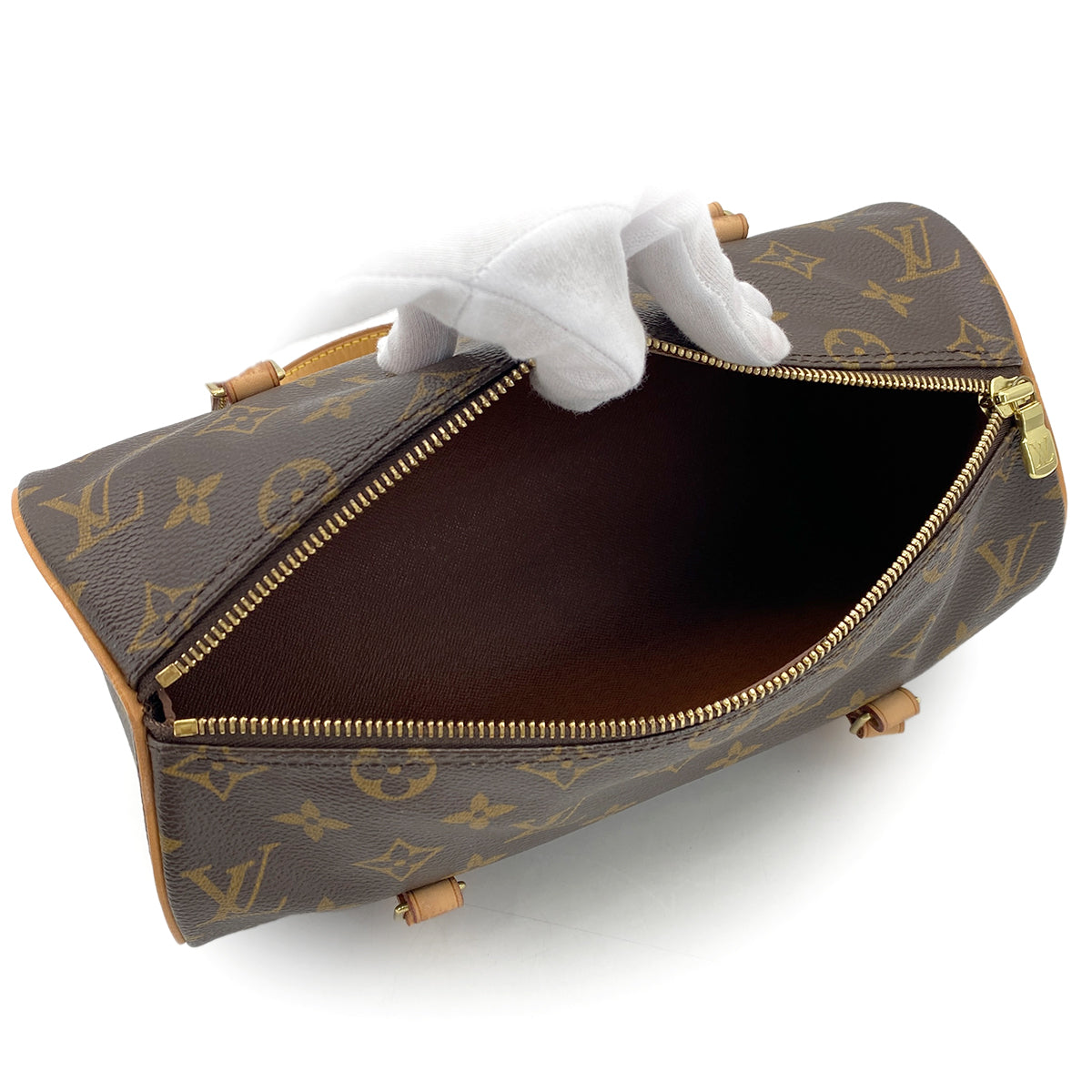 LOUIS VUITTON MONOGRAM PAPILLON 30 HAND BAG BROWN M51385 90299291