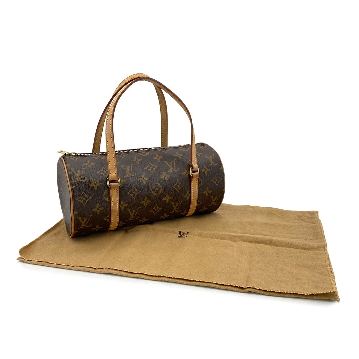 LOUIS VUITTON MONOGRAM PAPILLON 30 HAND BAG BROWN M51385 90299291