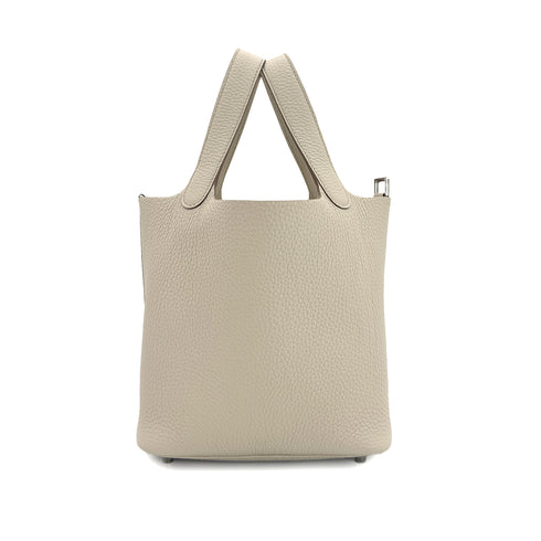 HERMES PICOTIN LOCK PM BETON TAURILLON CLEMENCE HAND BAG U SHW 90299296 - PURPOSE