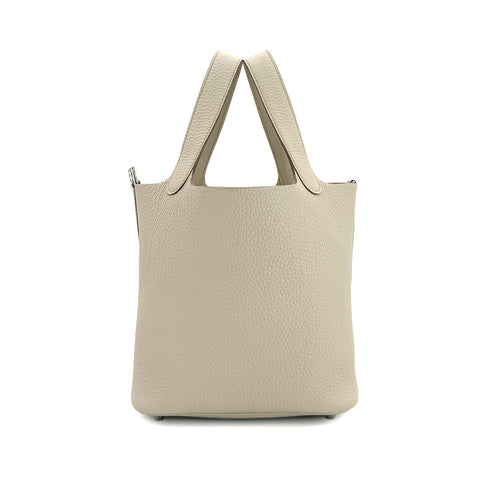HERMES PICOTIN LOCK PM BETON TAURILLON CLEMENCE HAND BAG U SHW 90299296 - PURPOSE