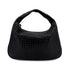 BOTTEGA VENETA INTRECCIATO HOBO SHOULDER BAG BLACK LEATHER 90299298