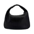BOTTEGA VENETA INTRECCIATO HOBO SHOULDER BAG BLACK LEATHER 90299298