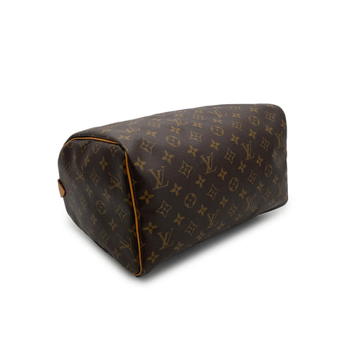 LOUIS VUITTON MONOGRAM SPEEDY 30 HAND BAG BROWN M41526 90299302