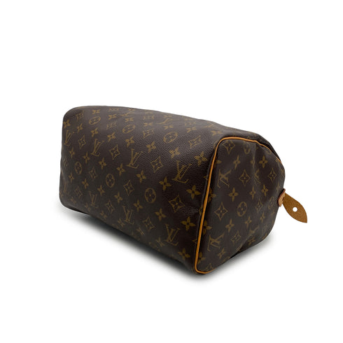 LOUIS VUITTON MONOGRAM SPEEDY 30 HAND BAG BROWN M41526 90299302