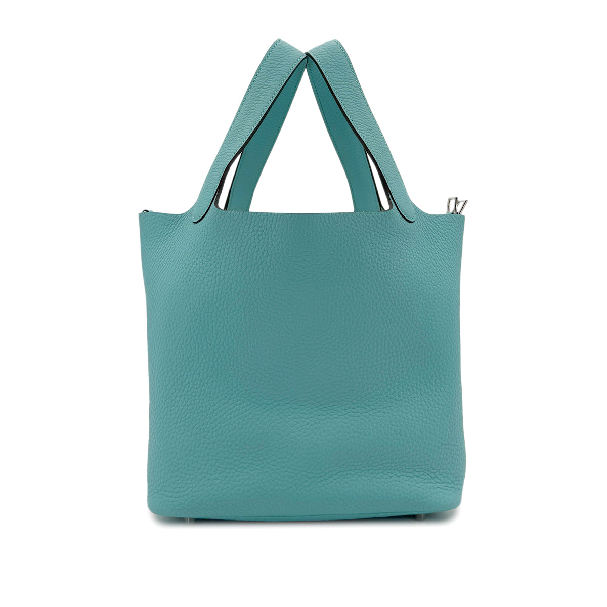 HERMES PICOTIN LOCK MM BLUE ATOLL TAURILLON CLEMENCE HAND BAG A SHW 90299303